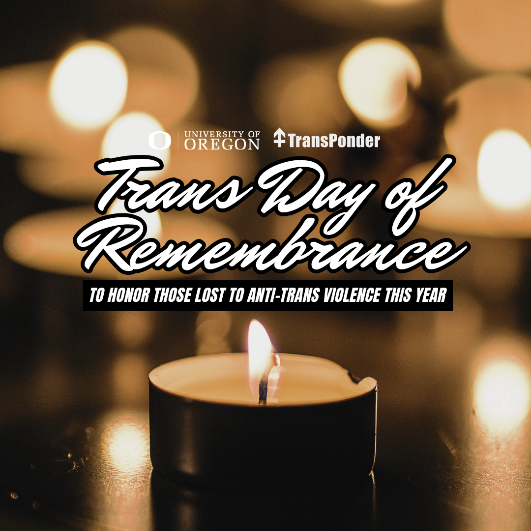 Trans Day of Remembrance Service - logo